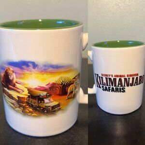 DISNEY Animal Kingdom KILIMANJARO SAFARIS Ceramic Mug ~ Walt Disney World